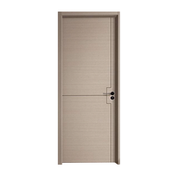 Portes en bois massif de style chinois de haute qualité au prix le plus bas au Liban Porte en bois en Chine avec serrure intelligente