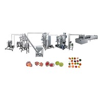 Machine de production de bonbons douces entièrement automatique, ml, ligne de production de bonbons, lait au caramel