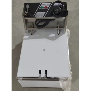 Freidora Industrial Ruihong de 6L, Fácil de Operar, para Uso Comercial y Doméstico, con Filtración de <span class=keywords><strong>Aceite</strong></span> Personalizable, Acero Inoxidable, 2500W - Product Image 2