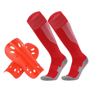 Calcetines Deportivos Unisex Coloridos y Elegantes para Correr, Fútbol y Entrenamiento, Calcetines de Fútbol Hasta la Rodilla, Juego de 2 Pares, <span class=keywords><strong>Espinilleras</strong></span> y Calcetines de Fútbol - Product Image 4