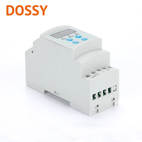Thermostat numérique électrique 10A DIN-TC, type rail DIN, contrôleur de température avec capteur NTC