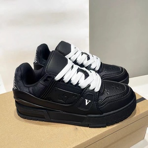 2026 Luxury Designer Men's Shoes Top quality Student youth leather Flat Casual Shoes Trendy Sport Running Walking Style Shoes - Product Image 1