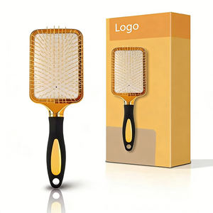 Herramientas de estilismo con logotipo personalizado, cepillos para <span class=keywords><strong>el</strong></span> cabello para <span class=keywords><strong>mujeres</strong></span>, cojín de aire, peines para <span class=keywords><strong>el</strong></span> cabello, cepillo de masaje para masajear <span class=keywords><strong>el</strong></span> <span class=keywords><strong>cuero</strong></span> <span class=keywords><strong>cabelludo</strong></span>, cuidado del cabello - Product Image 1