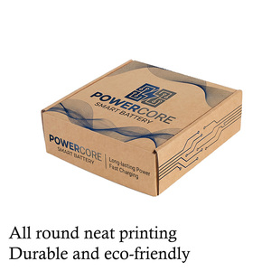 스마트파워 파워코어 에코-크래프트 비행기 자립형 선물 포장 상자 휴대용 충전기 UV 인쇄 맞춤 브랜딩 제품 - Product Image 2