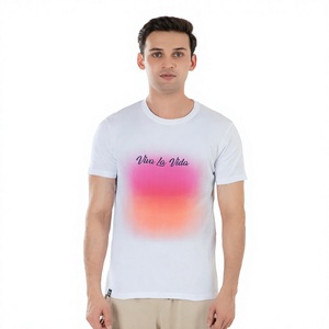 Camiseta Blanca de Manga Corta para Hombre, Estilo Casual, Corte Regular, 100% Algodón, Cuello Redondo, Color Sólido, Tallas Grandes, Alta Calidad, OEM 2026 - Product Image 1