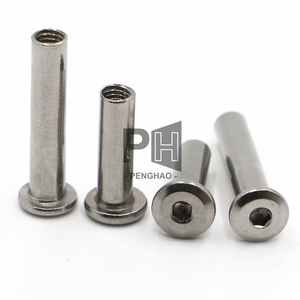 Cabeza hexagonal plana y grande de acero inoxidable 304, remache de muebles, M3, M4, <span class=keywords><strong>M5</strong></span>, M6, M8, rosca, manguito, conector, tuerca de inserción - Product Image 4