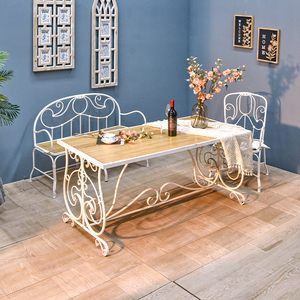INNOVA Customized Nordic Style Home Furniture Modern <strong>Rustic</strong> White Color Iron Metal Coffee <strong>Dining</strong> <strong>Chair</strong> with Wood Seat - Product Image 6