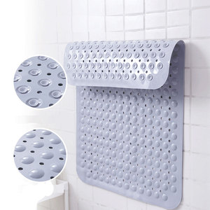 Tapis de bain TPE écologique fabriqué à la machine, antidérapant, imperméable, toutes saisons, pour salle de bain - Product Image 4