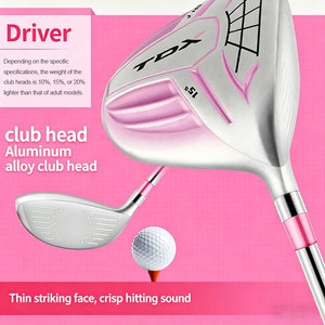 Set da Golf Junior YUEKE per Ragazze, da 3 a 12 Anni, Altezza 90-150cm, Asta in Grafite ad Alta Perdonaibilità, Vendita all'Ingrosso - Product Image 6