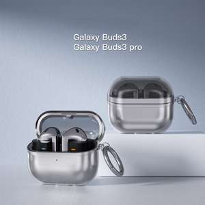 Étui de protection pour écouteurs Samsung Galaxy Buds3 Pro, étui transparent pour écouteurs, protection intégrale contre les chocs - Product Image 2