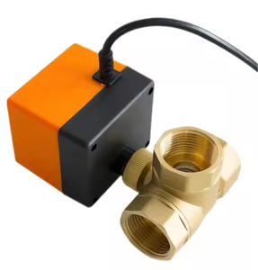 11/4 "Ba cách t loại cơ giới bóng van 220V 12V 24V <span class=keywords><strong>3</strong></span>-wire 2 điều khiển Brass van bi điện - Product Image 4