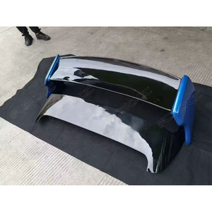 Alerón Trasero de Fibra de Carbono para Toyota/<span class=keywords><strong>Subaru</strong></span> <span class=keywords><strong>WRX</strong></span> 2017+, Pieza de <span class=keywords><strong>Auto</strong></span> de Alta Calidad para Mejora de Parachoques - Product Image 4