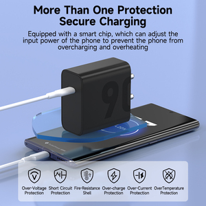 90W PD 3.0 Gan Matériel USB-C <span class=keywords><strong>Chargeur</strong></span> rapide pour téléphone portable - Product Image 6