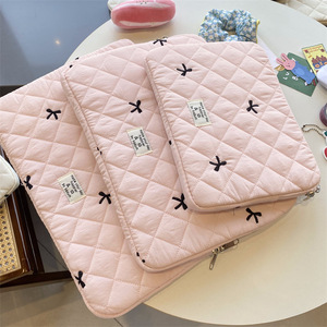 13-15,6 polegadas macio leve Laptop saco bonito elegante à prova de choque manga durável portátil Business Handbag para meninas Sling para 11 - Product Image 4