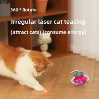 Bâton de chat électrique ultime avec pointeur laser - Jouet stimulant pour soulager l'ennui et brûler l'énergie des chats