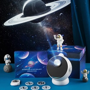 Projecteur Galaxie 12-en-1 Lampe de Nuit Ciel Étoilé Rotatif à 360° Lampe Planétarium Haut-parleur Bluetooth Cadeaux pour Enfants Décoration de Chambre - Product Image 1