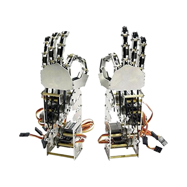 Chipskey #27074 Left Hand 5-DOF Robot Hand Fingers (No Assembly Required Self-Assembly Needed)