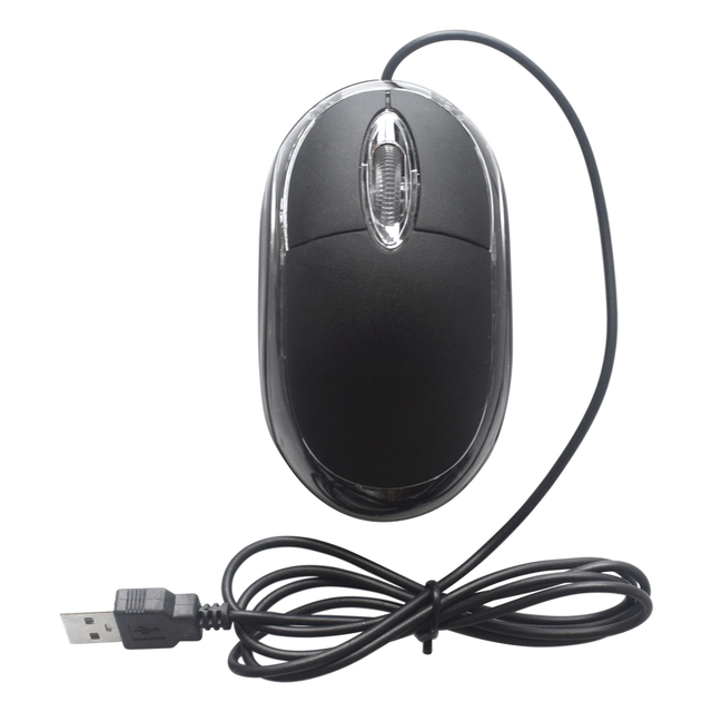 Wired USB Optical Computer Mouse RGB Backlight for Office Home Gaming Laptop Desktop Notebook PC Gamer Mice