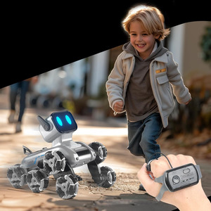 Vui vẻ điều khiển từ xa <span class=keywords><strong>Robot</strong></span> đồ chơi 6-8, 8wd cử chỉ cảm biến Stunt <span class=keywords><strong>RC</strong></span> <span class=keywords><strong>Robot</strong></span> dog cho bé trai 8-12, <span class=keywords><strong>RC</strong></span> Xe đồ chơi - Product Image 1