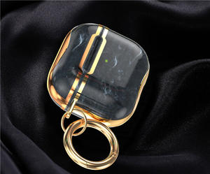 Cas De l'écouteur Pour AirPods 2 Pro Cas Électrolytique Marbre Mignon Or Brillant Dur Housse De Protection pour AirPod 2 1 <span class=keywords><strong>Air</strong></span> Gousses <span class=keywords><strong>Coque</strong></span> - Product Image 4