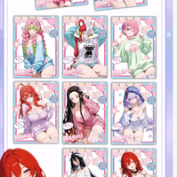 Cartes à collectionner Star Dream Candy Waifu, cartes d'art de personnage de fille anime, cartes à échanger avec estampage à chaud de forme spéciale, vente en gros