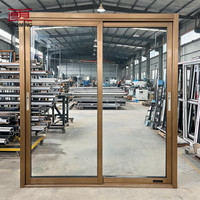 Puerta Batiente de Doble Hoja de Aleación de Aluminio de Estilo Moderno para Baño y Sala de Estar Residencial, Precio Mayorista