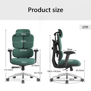 Mới thiết kế hiện đại Ergonomic lưới ghế cao trở lại xoay ngả ghế văn phòng cho văn phòng bàn ghế đồ nội thất - Product Image 5