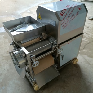 मछली का मांस बीनने वाली मशीन/मछली का मांस हड्डी अलग करने वाली मशीन/मछली की हड्डी निकालने वाली अलग करने वाली मशीन - Product Image 2