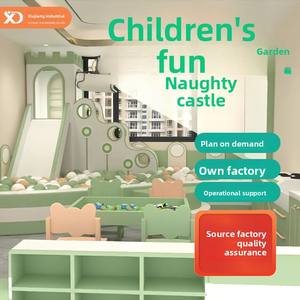 Piccolo Castello Giochi per Interni - Attrezzatura per Divertimento Bambini per Negozi 4S, Hotel, Asili e Case Vacanza - Product Image 4