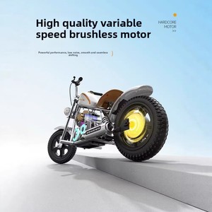 Motocicleta Eléctrica Recargable de Plástico para Niños con Control Remoto para Edades de 3 a 12 Años - Juguete Todoterreno Unisex - Product Image 3