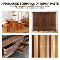 Pâte de réparation pour meubles en bois, peinture de rénovation, colorants pour sols, teinture pour bois à base d'eau