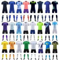 Camiseta de Fútbol de la Mejor Calidad a Precio de Mayoreo, Jersey de Fútbol para Niños, Conjunto de Jersey de Fútbol 100% Poliéster de Última Moda para Hombre