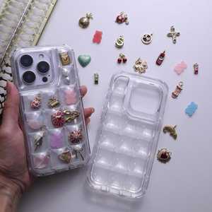 <span class=keywords><strong>Coque</strong></span> <span class=keywords><strong>de</strong></span> <span class=keywords><strong>téléphone</strong></span> 3D Pokopoko transparente à bulles avec shaker pour iPhone 17 16 15 Pro Max <span class=keywords><strong>Samsung</strong></span> S26 S25, design antichoc - Product Image 2