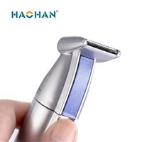 Haohan Électrique Hommes Nez Cheveux Tondeuse Oreille Nasale Coupe De Cheveux Épilation Propre Batterie Rechargeable