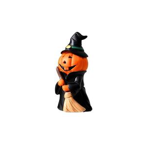 Figurine d'ornement de décoration d'Halloween personnalisée Figurine de poupée citrouille <span class=keywords><strong>sorcière</strong></span> petit démon en résine - Product Image 6