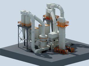 Industrie Salz brecher Maschine Doppel zahn walzen brecher Salz fräsen Mahlen Zerkleinerung maschine - Product Image 2