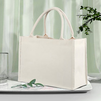 Sac fourre-tout en toile durable avec logo imprimé, couleurs personnalisables, emballage universel, design pour transporter des livres