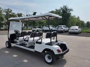 Mobil klub Hukum Jalan 2 4 6 8 kursi kereta Golf Off Road dengan elektrik mobil Golf skuter Golf listrik dengan tempat tidur kargo - Product Image 6