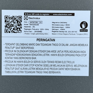 Horno Eléctrico Multifunción de 20L para Cocina Casera, Horno para Pizza con Función de Temporizador Inteligente, Horno <span class=keywords><strong>Microondas</strong></span> de 700w para Uso Doméstico - Product Image 6