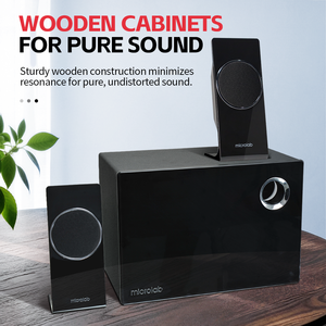 Haut-parleur Bluetooth 2.1, système audio <span class=keywords><strong>home</strong></span> cinéma, haut-parleur multimédia sans fil, basses profondes, enceinte OEM, fournisseur Microlab M660BT - Product Image 5
