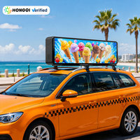Affichage LED numérique pour publicité sur toit de taxi, étanche, Wifi, P2.5, écran LED pour publicité sur toit de taxi