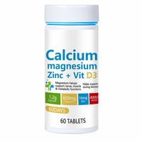 Comprimés de collagène AIZHILIN OEM hautement absorbables avec calcium, magnésium, zinc et vitamine D3 pour adultes, améliorent la densité et la force osseuses