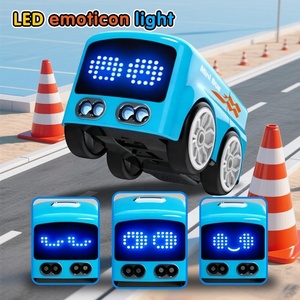 Coche de Juguete con Control Remoto Mágico Mini, Sensor Inteligente, Modo de Seguimiento de Trayectoria, Rotación RC, Vehículo con Luces LED de Expresión - Product Image 5