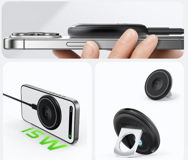Top New Smallest Portable 3 in 1 Wireless Charging Stand Wholesale OEM Gift Wireless Phone Charger Station for Watch Earbuds