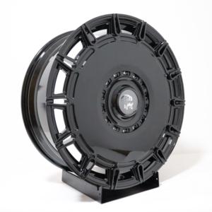 Rines <span class=keywords><strong>de</strong></span> Aleación Forjados Personalizados <span class=keywords><strong>de</strong></span> 17-24 Pulgadas, Color Negro Brillante, 5 Radios, con Tapa Flotante, Compatibles con Rolls-Royce Cullinan, Mercedes G63, BMW - Product Image 3