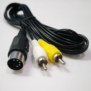 SYY 1,8 m Cable HD AV RGB de dos filas para <span class=keywords><strong>SEGA</strong></span> Genesis <span class=keywords><strong>Mega</strong></span> <span class=keywords><strong>Drive</strong></span> 1 - Product Image 3
