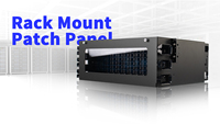 144 Core ODF 4u Rack Mount Module de cadre de distribution de fibre optique Boîte ODF