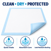 Tapis d'entraînement jetables pour chiens Pet Hygiene Factory, avec noyau SAP haute capacité, séchage rapide, base anti-fuite supérieure pour usage intérieur