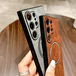 เคสป้องกันการตกสำหรับ Apple 13 "สำหรับ <span class=keywords><strong>iPhone</strong></span> 15 14 PRO MAX <span class=keywords><strong>7</strong></span> <span class=keywords><strong>plus</strong></span> เคสหนังพื้นผิวเคสแม่เหล็กไฟฟ้าแบบพิเศษ - Product Image 5