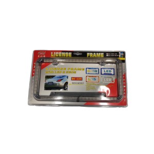 Carfu <span class=keywords><strong>Led</strong></span> Giấy Phép Mảng Tấm Hợp Kim Tùy Chỉnh Giấy Phép Tấm Khung - Product Image 5